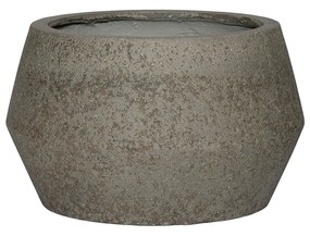 Ghiveci Harley Low, diorit gri, dimensiuni multiple - Ghivece ceramice mărimea: L - ⌀ 53, h. 32 cm