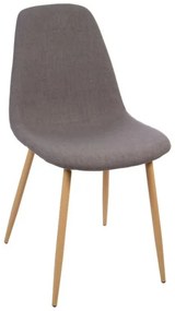 SET 4x scaun de sufragerie ROKA gri-deschis