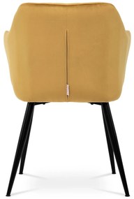 Set de scaune de sufragerie PIKA YEL4, 2 buc