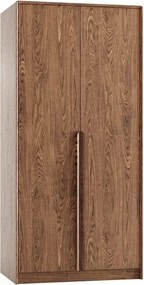 Dulap lemn masiv Bordo 2 usi, 95 × 63 × 200 cm