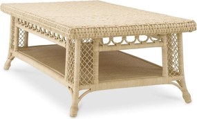 Masuta de cafea din ratan natural design LUX Saba