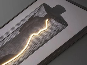 Tablou de perete decorativ cu iluminat Diva