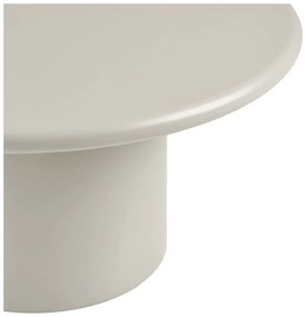 Măsuță de cafea crem rotundă ø 80 cm Nagano – House Nordic