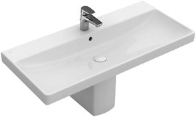 Villeroy &amp; Boch Avento lavoar 80x47 cm dreptunghiular clasică-mobilier alb 41568001