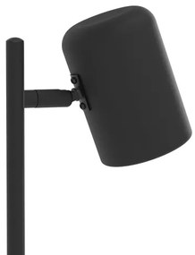 Lampă LED de masă CEPPINO 1xGU10/4,5W/230V neagră Eglo 98855