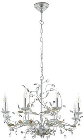 Eglo 49829 - Lustra cu lant FLITWICK 1 8xE14/40W/230V