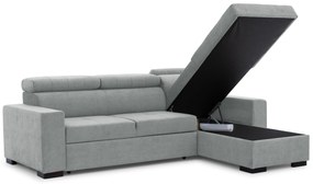 Colțar extensibil Modeno Mini universal stânga/dreapta - gri tricot Ado 1615 Dove