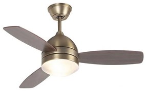 Ventilator de tavan bronz 96cm cu telecomandă - Rotar