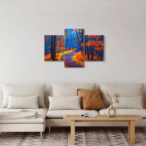 Tablou - Pădurea toamna (90x60 cm)