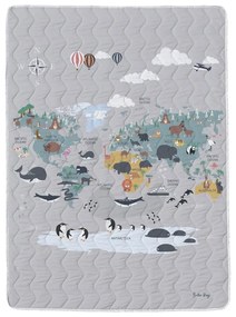 Set pilotă și față de pernă din bumbac satinat matlasat 140x200 cm – Butter Kings