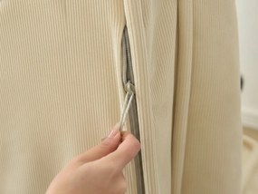 Fotoliu de relaxare cu poziții ajustabile LAZY SOFA, bej