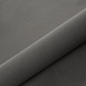 Pat matrimonial gri închis tapițat cu spațiu de depozitare cu somieră 180x200 cm Solvo – Maison de Rêve