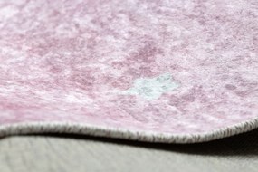 JUNIOR 52063.802 covor lavabil Curcubeu, nori pentru copii anti-alunecare - roz