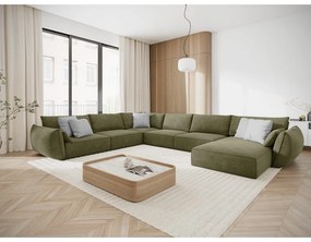 Colțar verde (pe partea stângă) Vanda – Mazzini Sofas