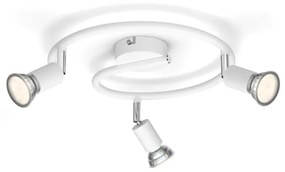 Spot LIMBALI 3xGU10/50W/230V alb Philips