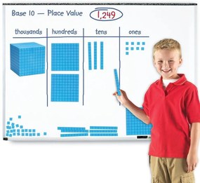SET MATEMATIC MAGNETIC - MODELE IN BAZA 10 - LEARNING RESOURCES (LER6366)