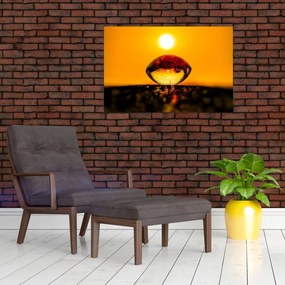 Tablou - Picături din sticlă (90x60 cm)