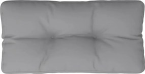 vidaXL Pernă de paleți, gri, 70x40x12 cm, material textil