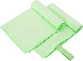 vidaXL Prosoape Sport 2 pcs Verde 50 x 30 cm Poliester și poliamidă