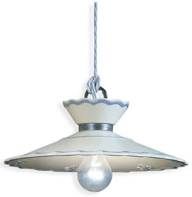 Lustra design clasic realizata manual din ceramica RAVENNA 31cm