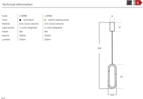 Lustra/Pendul LED stil modern NEXUS GO