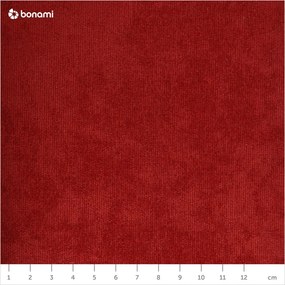 Fotoliu Max Winzer Norwin Velvet, roșu