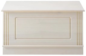Cufăr alb din lemn de pin 80x45 cm Anita – Støraa