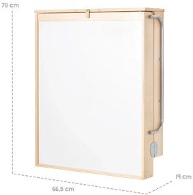 Masă de schimbat scutece suspendată natural Roba style - Roba
