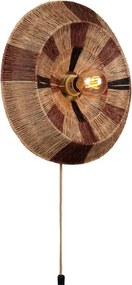 Aplica boho style Serengeti 45x12cm nat/brown, S