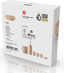 Săpunieră bej din porțelan Ume – Zone