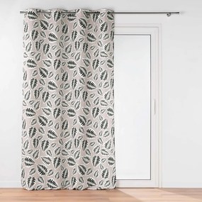 Draperie neagră-bej 140x260 cm Alma – douceur d'intérieur