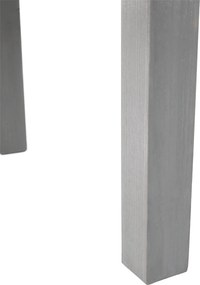 Bancă de grădină din lemn, gri, 150 cm, FABLA
