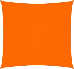 vidaXL Parasolar, portocaliu, 2,5x2,5 m, țesătură oxford, pătrat