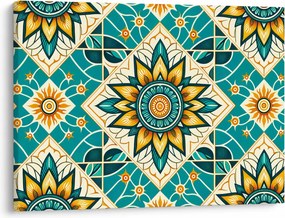 Tablou - Model turcoaz (70x50 cm)