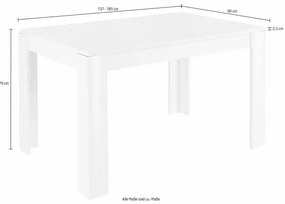 Masă extensibilă pentru dining ARIA, stejar Sonoma