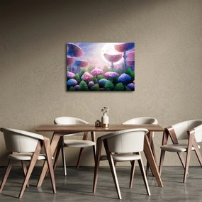 Tablou - Ciuperci sub lună plină (70x50 cm)