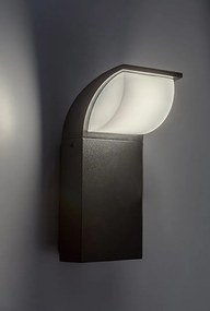 Aplica LED pentru iluminat exterior design modern IP65 Hongkong negru
