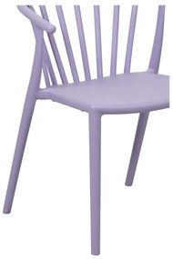Scaun de grădină mov lavandă din plastic Capri – Bonami Essentials