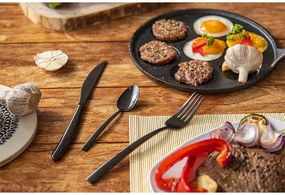 Orion Tacâmuri inox BLACK LUXURE, 24 piese