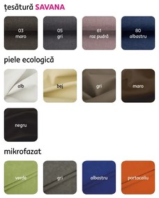 Fotoliu de club, material textil albastru, CUBA