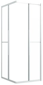 Cabina de dus, 80x70x180 cm, ESG mat Argintiu, 80 x 70 x 180 cm, Mat