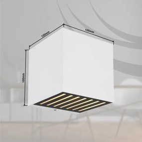 Globo 34156W - Aplică de perete LED pentru exterior ILLI LED/6W/230V IP54 albă