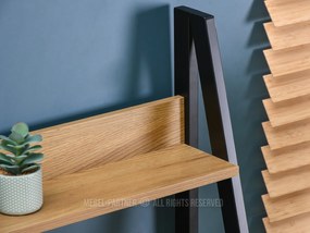 Masă PC Dylen (stejar negru + negru). 1109742