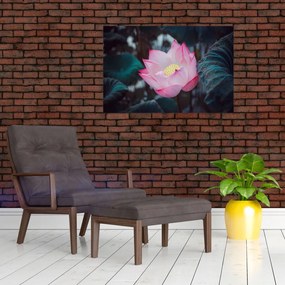 Tablou cu floare roz (90x60 cm)