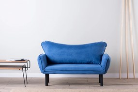 Canapea extensibilă două locuri Chatty (albastru). 1062618