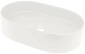 Lavoar pe blat alb Deante Silia 55 cm