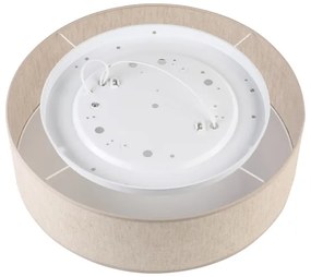 Plafonieră SIRJA, 2 x E27, 15W, 230V, diametru 45 cm, bej