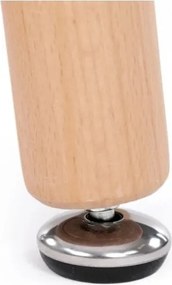 OFERTA Masa rotunda alba pentru dining KAMI 60x60 cm II. calitate