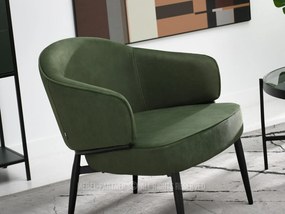 Fotoliu Alfredo (verde + negru). Promo -14%. 1109870