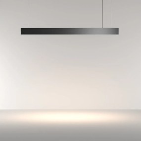 Lustra LED ajustabila design liniar tehnic BASIS negru